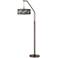 Tempo Bronze Downbridge Arc Floor Lamp