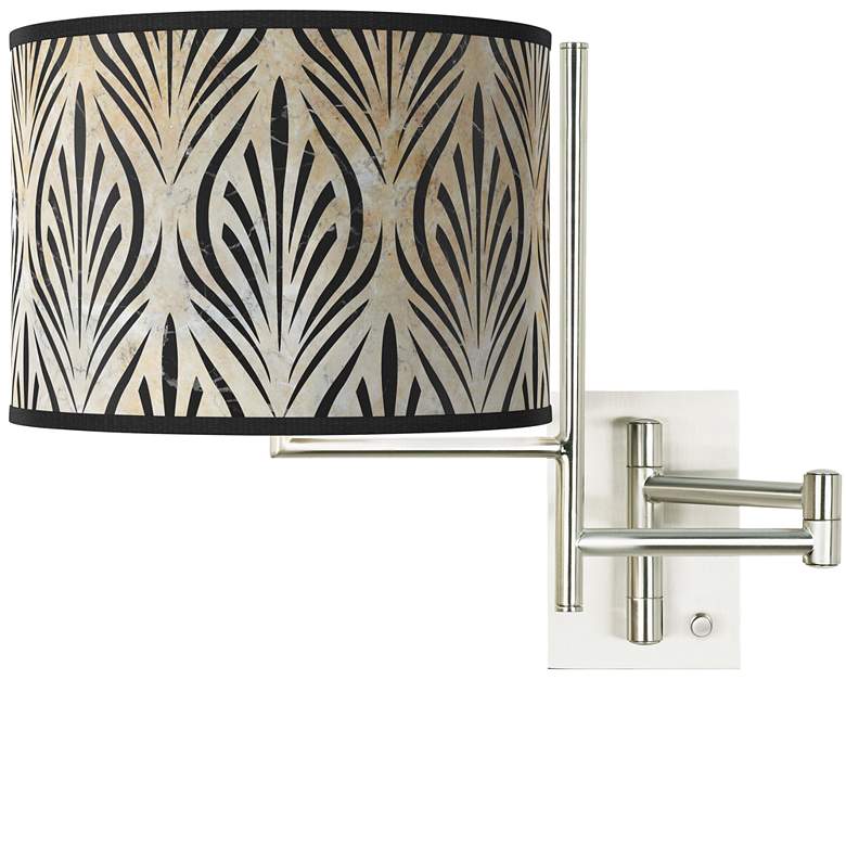 Image 1 Tempo Calathea Gem Plug-in Swing Arm Wall Lamp