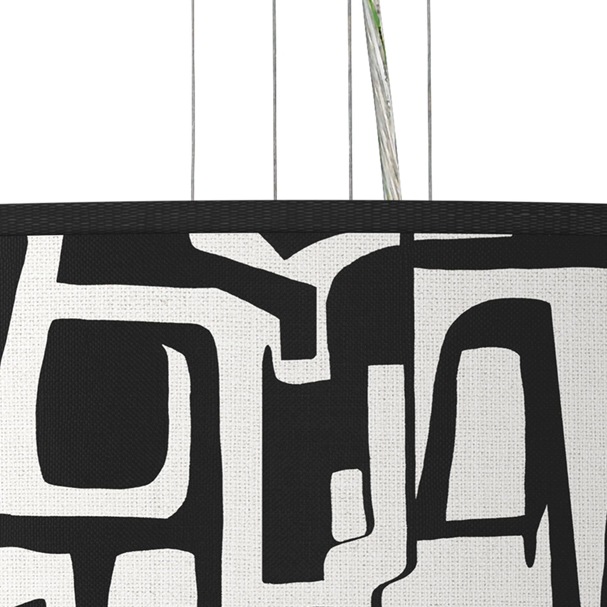 Image 2 Tempo Giclee 24" Wide 4-Light Pendant Chandelier more views