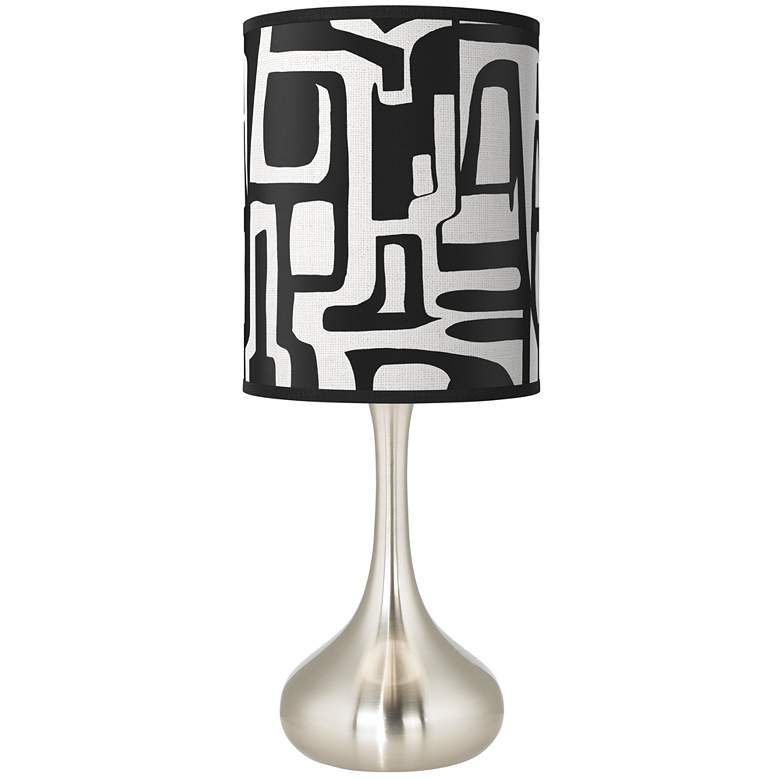 Image 1 Tempo Giclee Droplet Table Lamp