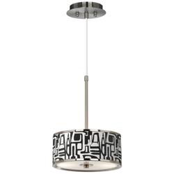 Tempo Giclee Glow 10 1/4&quot; Wide Pendant Light