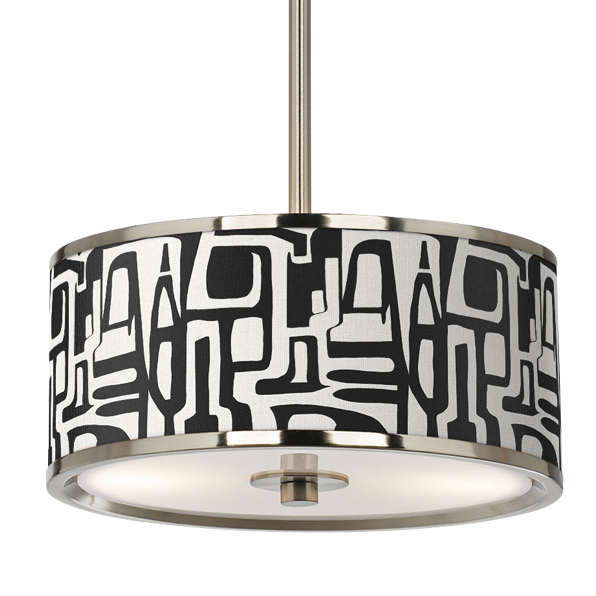 Image 3 Tempo Giclee Glow 10 1/4" Wide Pendant Light more views