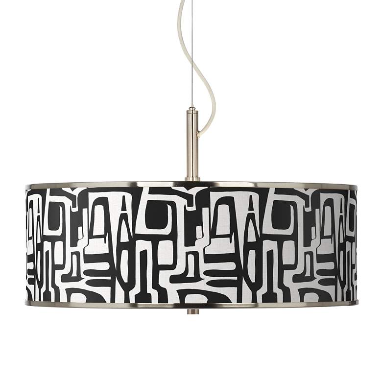 Image 1 Tempo Giclee Glow 20 inch Wide Pendant Light