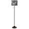 Tempo Giclee Glow Bronze Club Floor Lamp