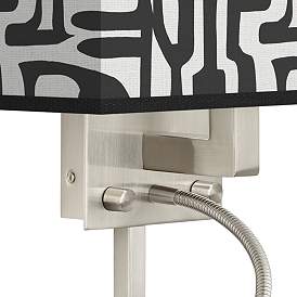 Image2 of Tempo Giclee Glow LED Reading Light Plug-In Sconce more views
