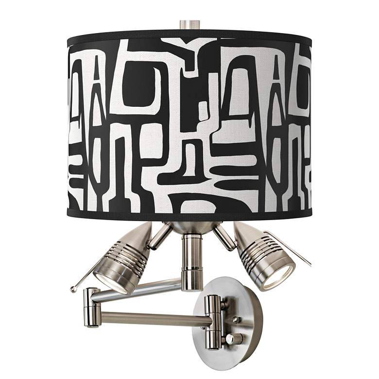 Image 1 Tempo Giclee Plug-In Swing Arm Wall Lamp