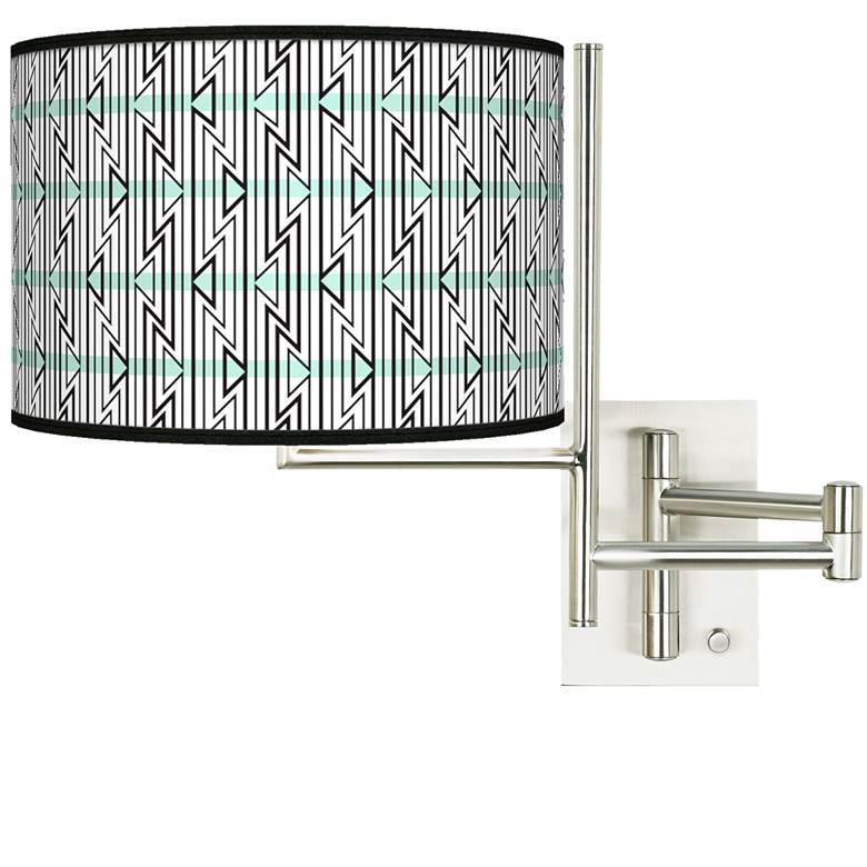 Image 1 Tempo Indigenous Plug-in Swing Arm Wall Light