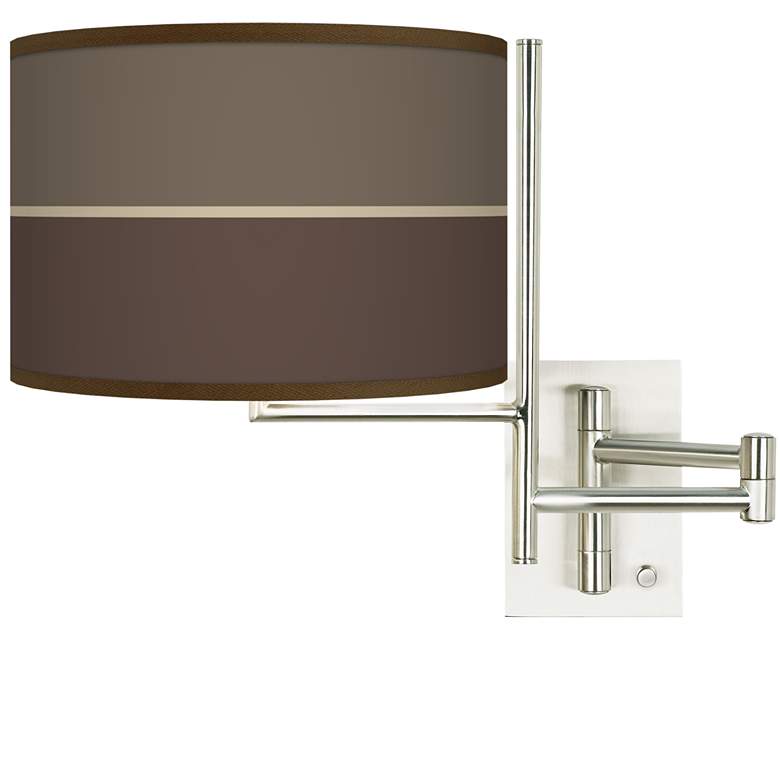 Image 1 Tempo Lakebed Set Plug-in Swing Arm Wall Lamp