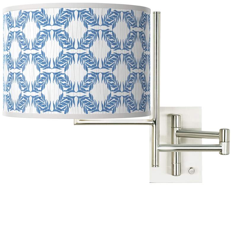 Image 1 Tempo Leaf Symmetry Plug-in Swing Arm Wall Lamp