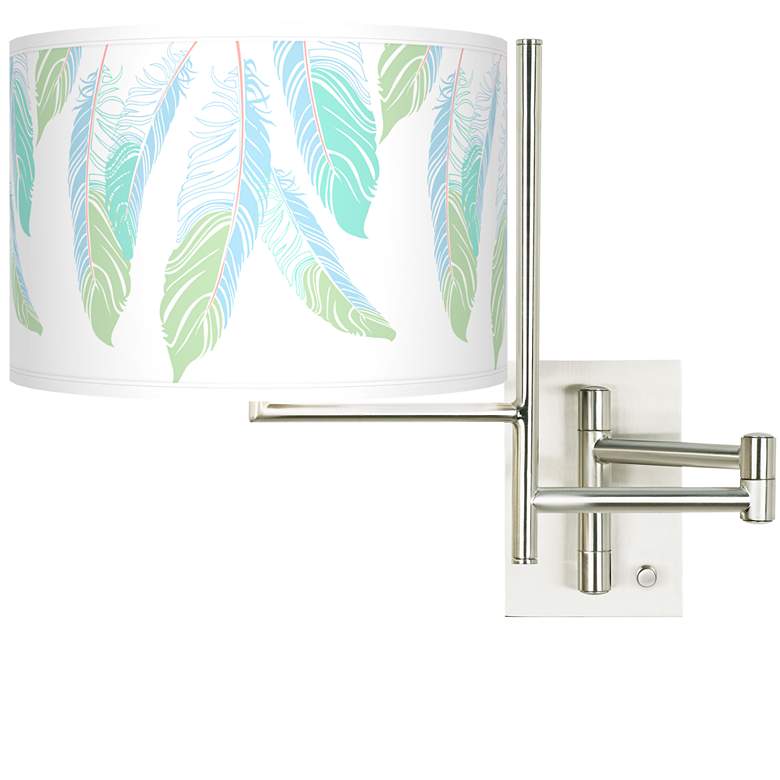 Image 1 Tempo Light as a Feather Plug-in Swing Arm Wall Light