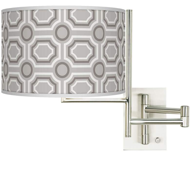 Tempo Luxe Tile Plug-in Swing Arm Wall Light