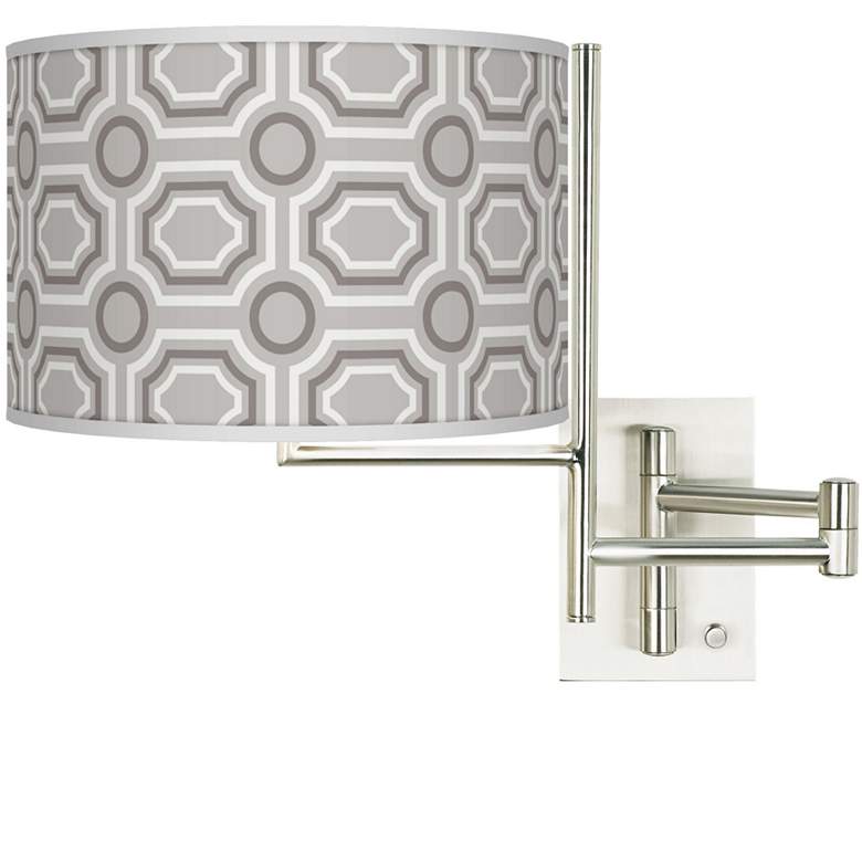 Image 1 Tempo Luxe Tile Plug-in Swing Arm Wall Light