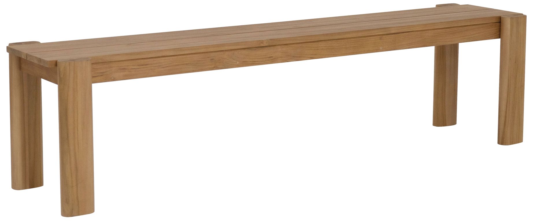 Image 2 Tempo Outdoor Dining Bench Natural more views