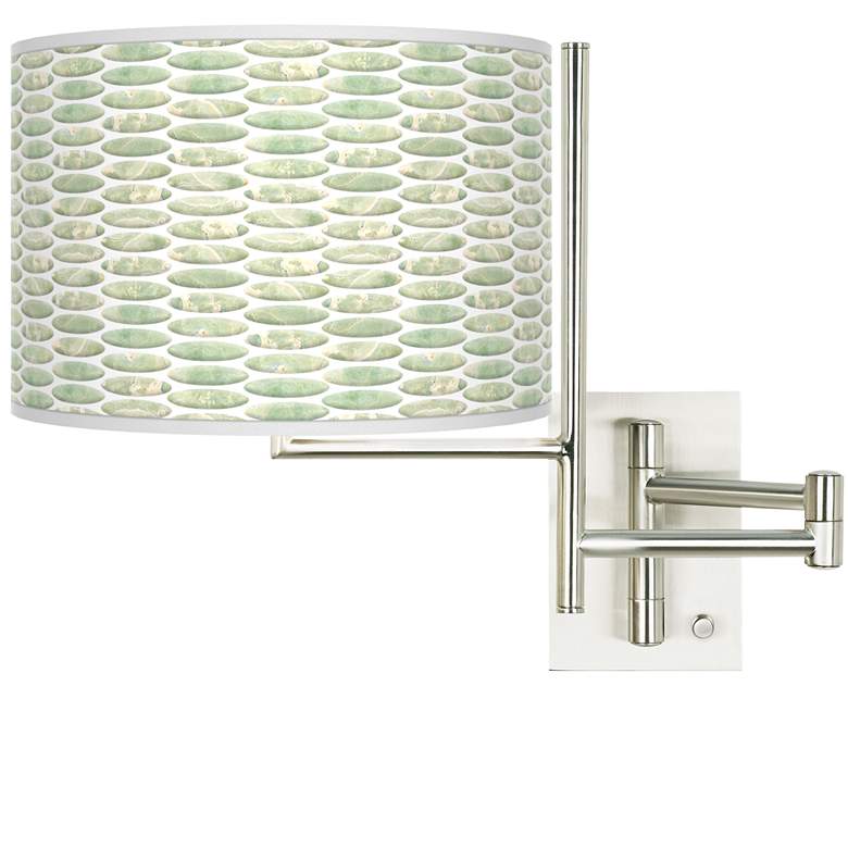 Image 1 Tempo Oval Tempo Plug-in Swing Arm Wall Lamp