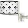 Tempo Quadrille Plug-in Swing Arm Wall Lamp