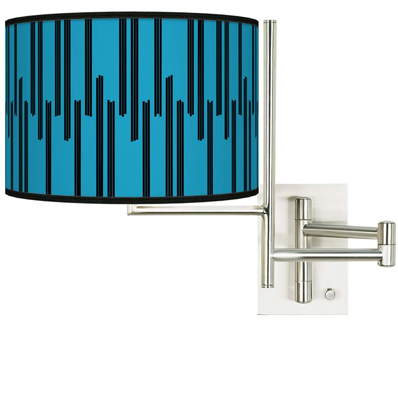 Image 1 Tempo Segments Plug-in Swing Arm Wall Lamp