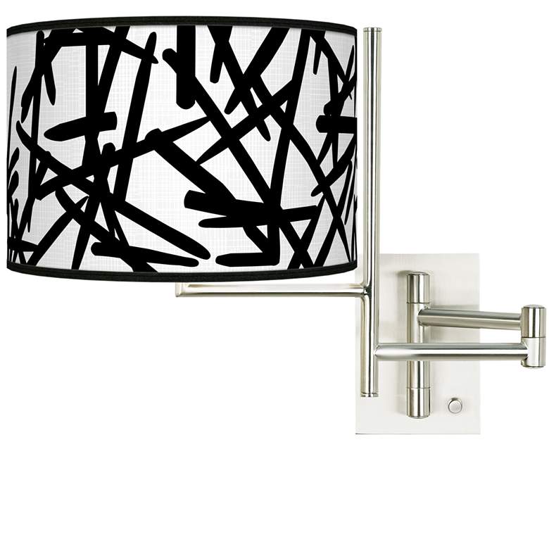 Image 1 Tempo Sketchy Plug-in Swing Arm Wall Light