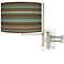 Tempo Southwest Shore Plug-in Swing Arm Wall Lamp
