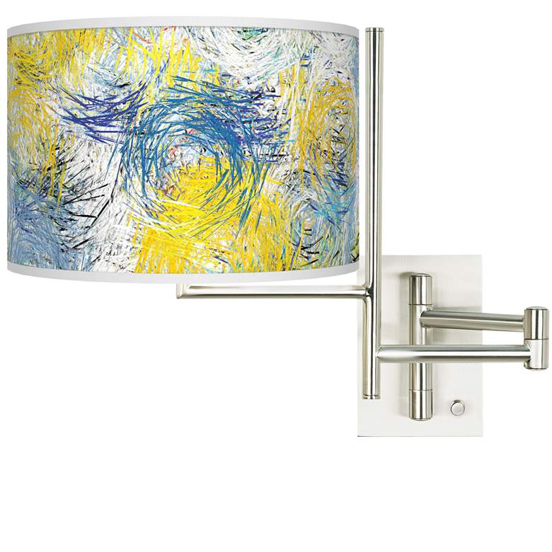 Image 1 Tempo Starry Dawn Plug-in Swing Arm Wall Lamp