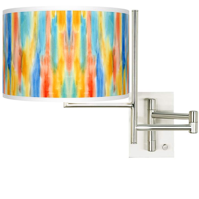 Image 1 Tempo Tricolor Wash Plug-in Swing Arm Wall Lamp