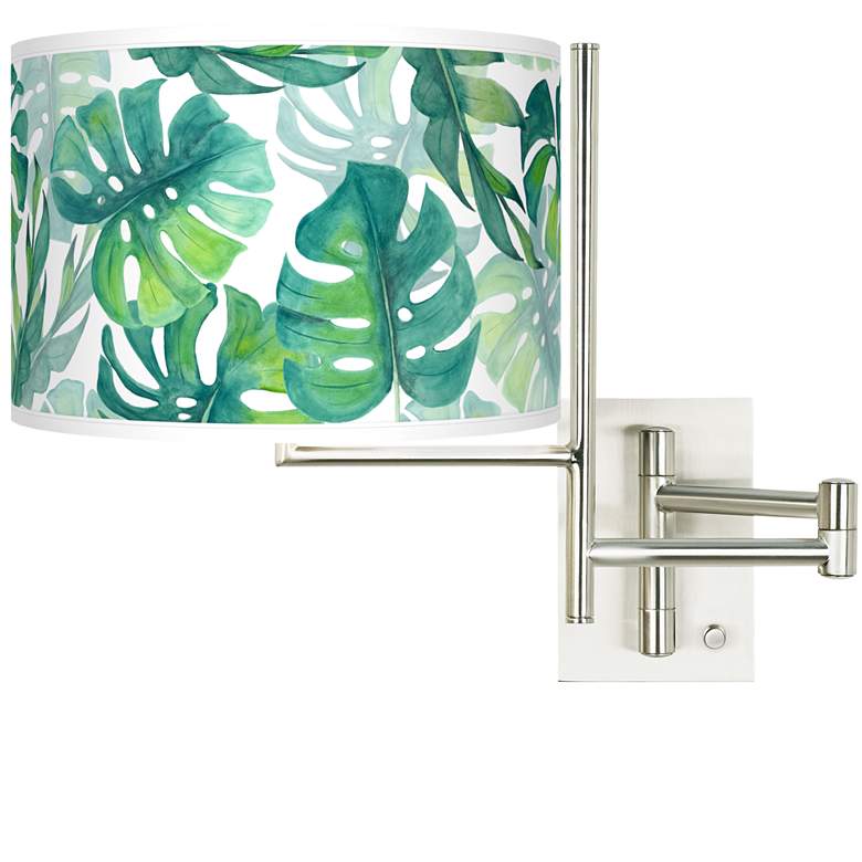 Image 1 Tempo Tropica Plug-in Swing Arm Wall Lamp