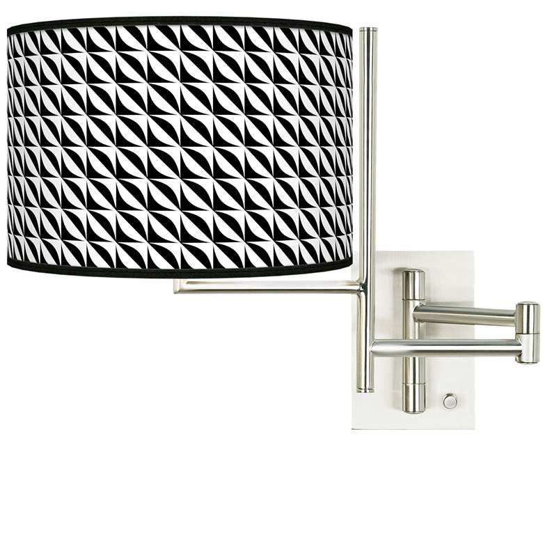 Image 1 Tempo Waves Plug-in Swing Arm Wall Light