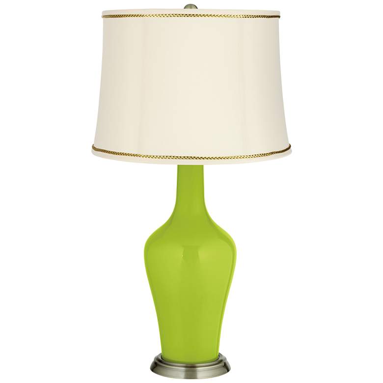 Image 1 Tender Shoots Anya Table Lamp with President&#39;s Braid Trim