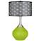 Tender Shoots Black Metal Shade Spencer Table Lamp