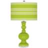 Tender Shoots Bold Stripe Apothecary Table Lamp