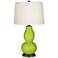 Tender Shoots Double Gourd Table Lamp