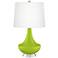 Tender Shoots Gillan Glass Table Lamp with Dimmer