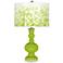 Tender Shoots Mosaic Giclee Apothecary Table Lamp