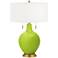 Tender Shoots Toby Brass Accents Table Lamp