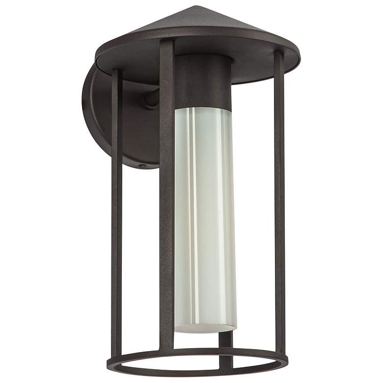 Image 4 Tenko 12 3/4" High Bronze Outdoor Wall Light more views