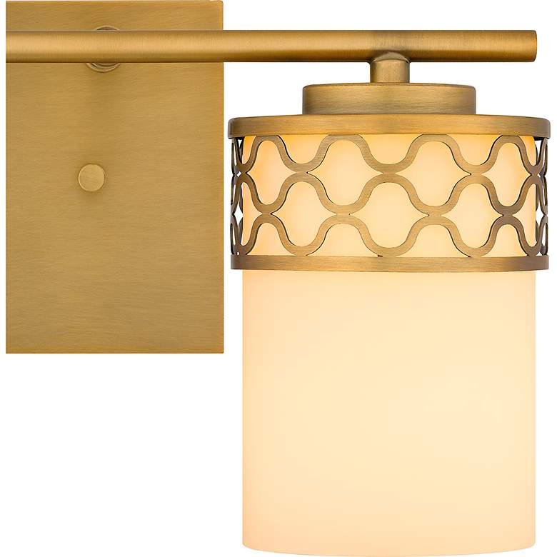 Image 5 Tenley 2-Light Aged Brass Bath Light more views