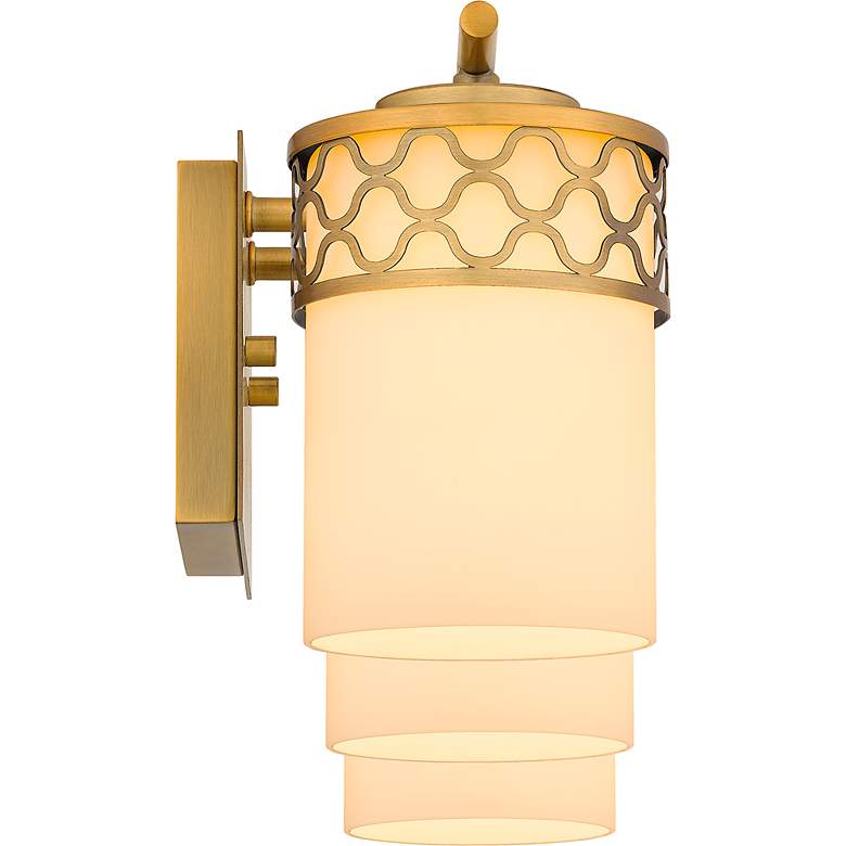 Image 5 Tenley 3-Light Aged Brass Bath Light more views