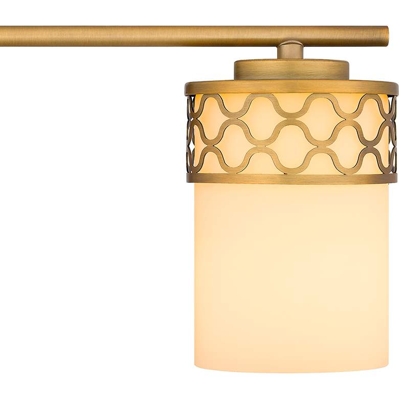 Image 5 Tenley 4-Light Aged Brass Bath Light more views