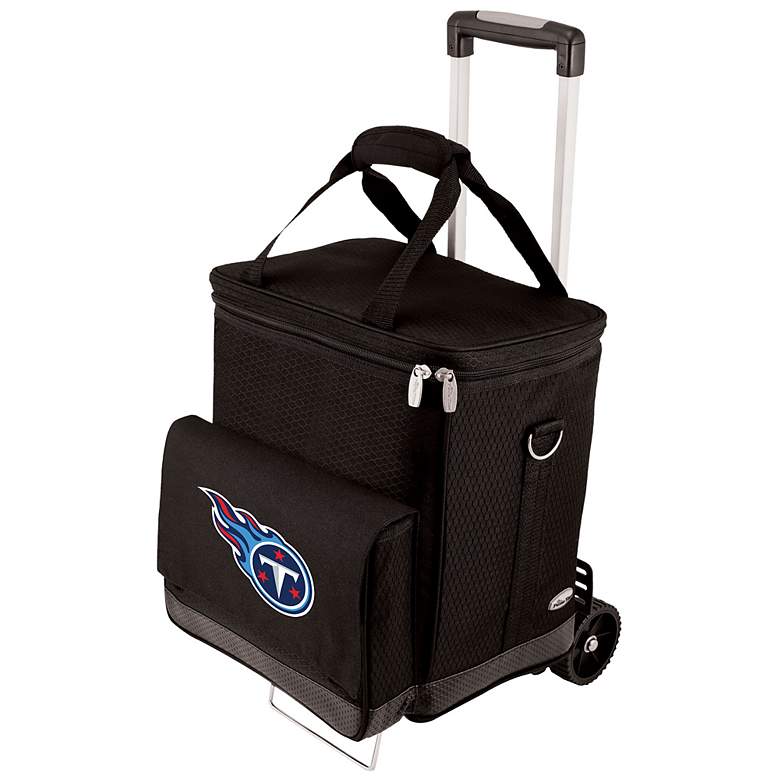 Image 1 Tennessee Titans Black Insulated Cellar with Trolley