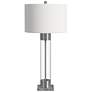 Tennison 26" Contemporary Styled Silver Table Lamp