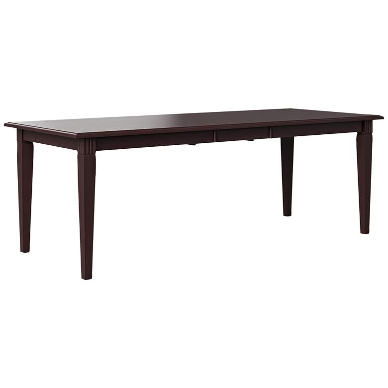 Image 1 Teresa 63 inch Wide Espresso Brown Butterfly Leaf Dining Table