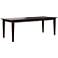 Teresa 63" Wide Espresso Brown Butterfly Leaf Dining Table