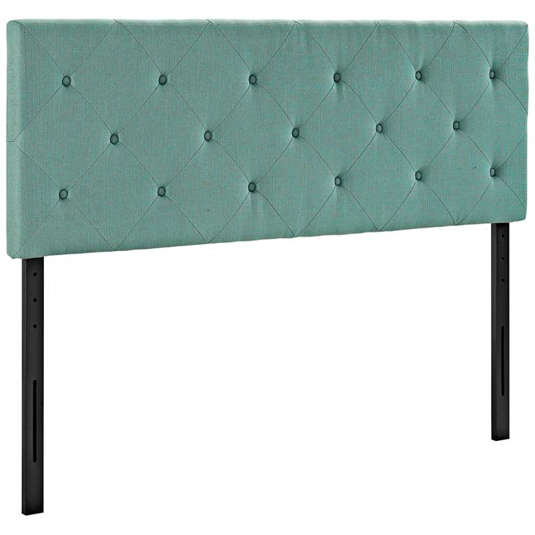 Image 1 Terisa Laguna Fabric Upholstered Full Headboard