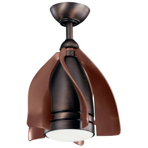 Terna Oil Brushed Bronze 15 Inch Fan LED - #14M76 | Lamps Plus