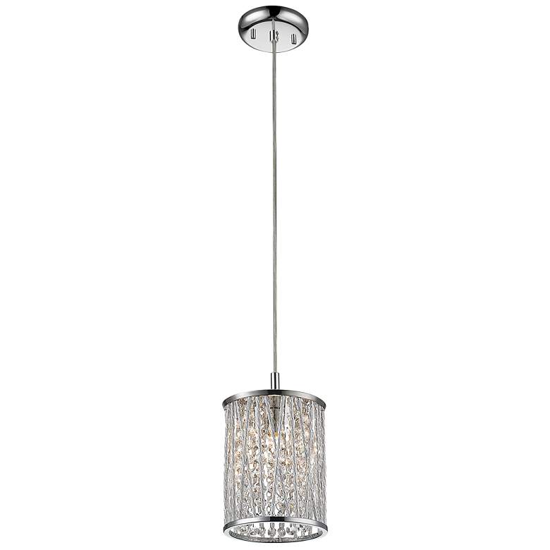 Image 1 Terra 1 Light Mini Pendant in Chrome