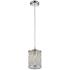 Terra 1 Light Mini Pendant in Chrome