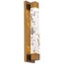 2_Terra 20" High Aged Brass LED Wall Sconce