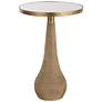 Terra 24" High x 16" Wide Natural Rattan Accent Table