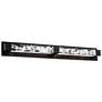 2_Terra 34" Wide Black 2-Light LED Bath Light