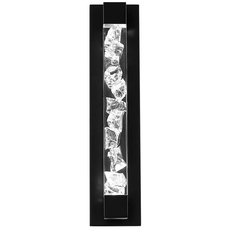 Image 3 Terra 4.5 inchH x 20 inchW 1-Light Linear Bath Bar in Black more views