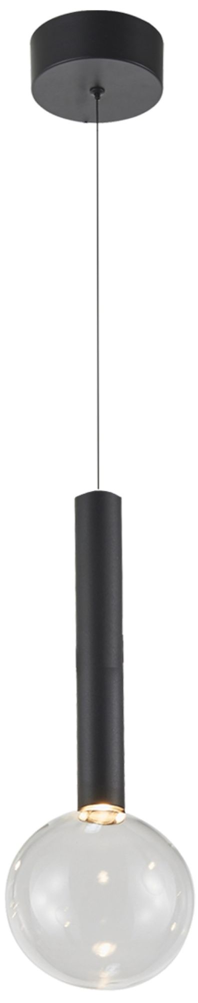 Terra 5" Wide Black Pendant